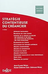 Stratégie contentieuse du créancier