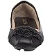 Michael Michael Kors Women's Fulton Ballet Flat,Black Leather,8 M US