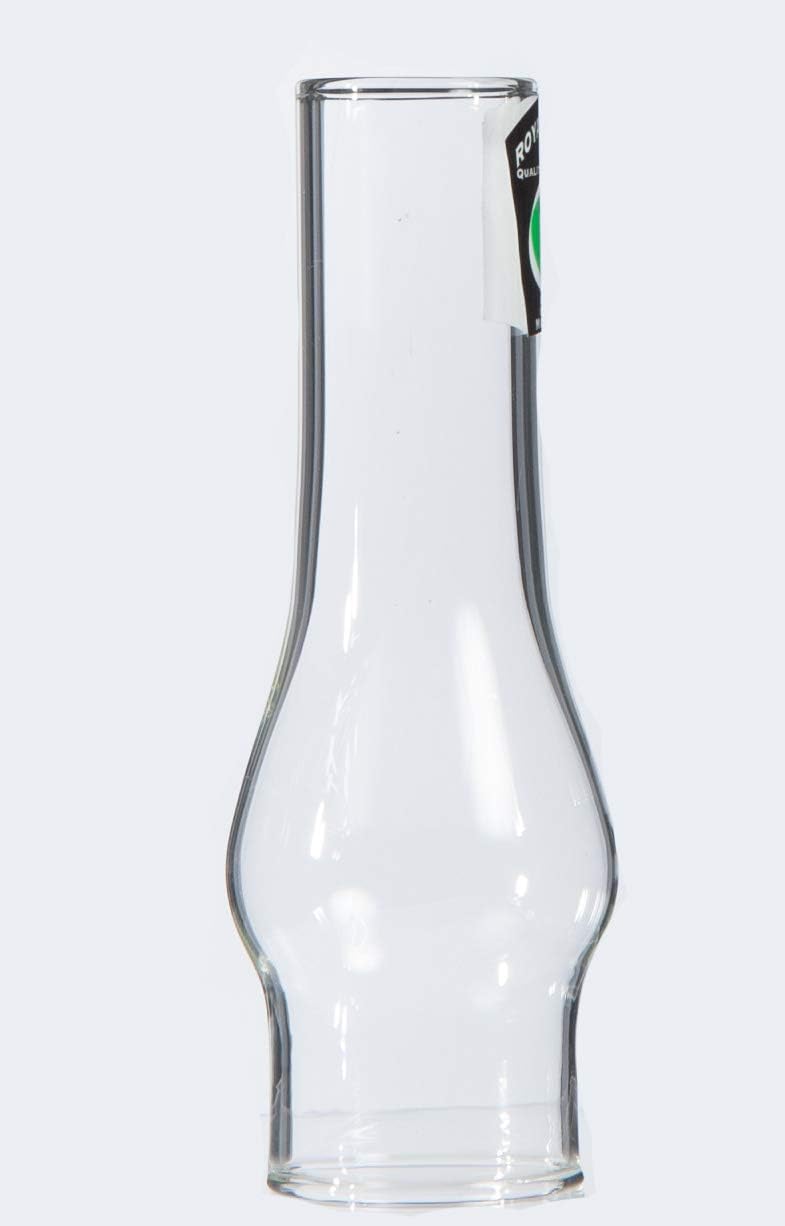 Oil Lamps & Accessories - B&P Lamp TINY 1 1/4 Inch Base by 4 1/2 Inch Tall Clear Glass Chimney for Miniature Oil Lamps and Lighting