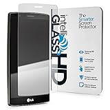 LG G4 intelliGLASS HD - The Smarter Glass Screen Protector by intelliARMOR To Guard Against Scratches and Drops. HD Clear With Max Touchscreen Accuracy.