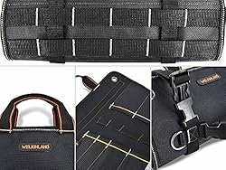 Men's tool roll, Tool roll up bag, Roll up tool