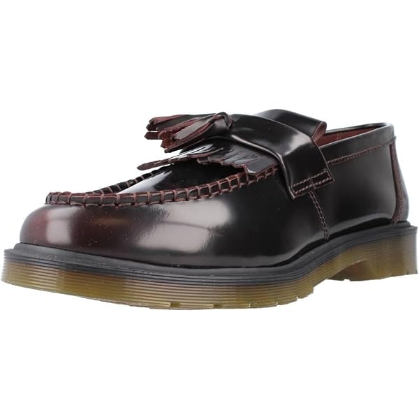 Dr. Martens Adrian vegano unissex adulto, Black Felix Rub Off, 5