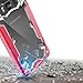Zizo Proton 2.0 Series Compatible with Samsung Galaxy S8 Plus Case Military Grade Drop Tested with Tempered Glass Screen Protector RED Clear