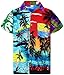 V.H.O. Funky Hawaiian Shirt, Shortsleeve, Mondy, Multicoloured, XL