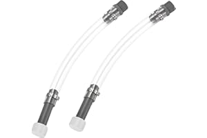 TAIYANG VP Racing Fuel Jug Hose for Scribner Fuel Jugs,VP Racing Fuel,LC2 Jugs,Jegs Jugs,Vp Racing Fuel Jug,vp racing fuel jug 5.5 gallon,Gas Cans,Upgraded Filter Design,(grey 2PCS)