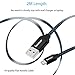 Micro USB Cable 6ft, iSeekerKit Fast micro usb charger Flat USB 2.0 A Male to Micro B Sync and Charging Cable for Samsung, HTC, LG, Motorola, Android and More[3Pack]
