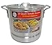 20 Qt Tamale Steamer Vaporera Stock Pot Premium Aluminum Tamalera 5 Gallons by Smart Cook
