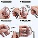 GAISTEN Safety Alarm, 140dB Safesound Personal Alarm for Women, Security Personal Alarm Keychain with LED Light, Emergency Safe Alarm for Women, Kids, Elders, Seniors 3 Packs