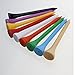 KOFULL Professional 2-3/4 Deluxe Wood Colorful Golf Tee -100 Count(Mix)