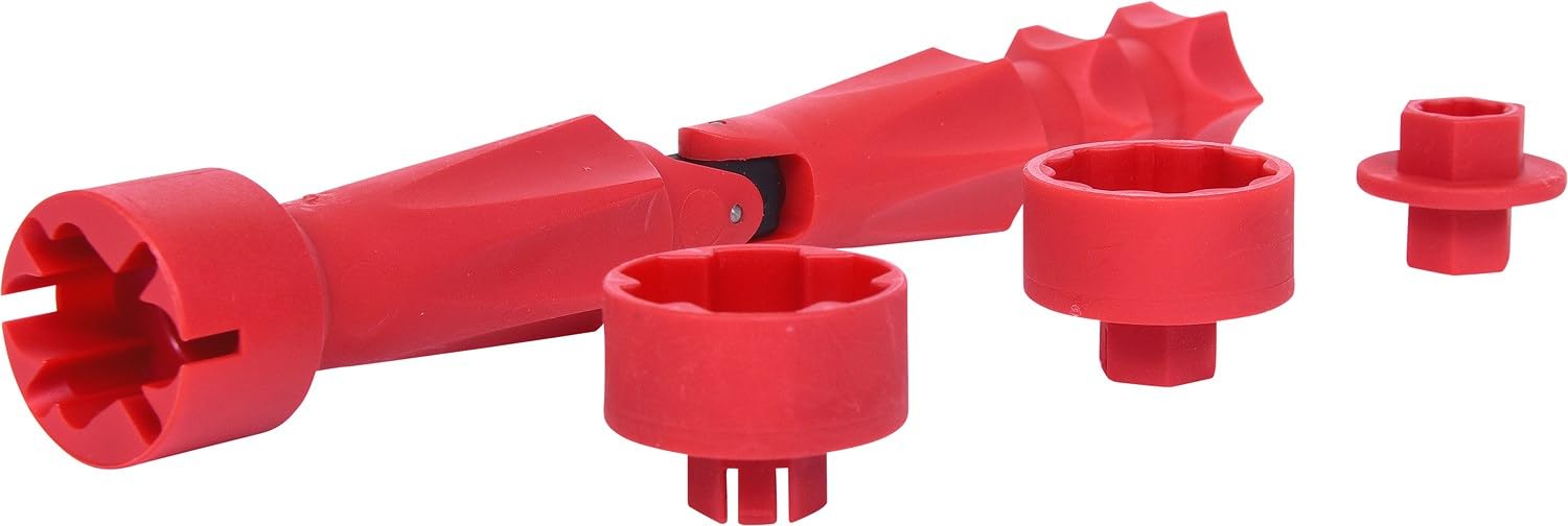 KS Tools 123.0035 Toilet Seat Assembly Key Set 4-Piece