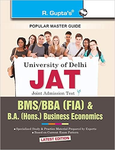 Delhi University Joint Admission Test Exam Guide