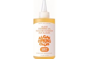 Algae Cooking Club Chef-Grade Algae Cooking Oil – 7 oz Squeeze Bottle