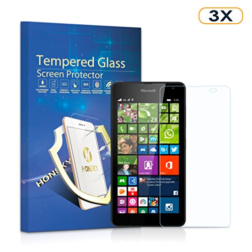 Honsky ballistic tempered glass screen protector guard …