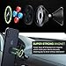 Magnetic Phone Holder Mount for Car - Universal 360° Rotation Car Phone Mount Luminous Metal Magnetic Holder Stand for Samsung, Android Smartphones, GPS and Tablet Devices