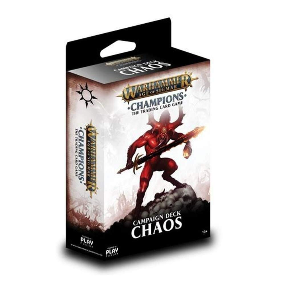 Play Fusion Warhammer Age of Sigmar - Champions - The Trading Card Game - Campaign Deck - Chaos