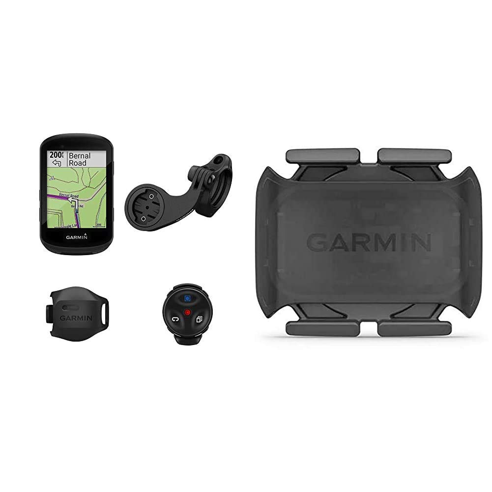 Garmin Edge 530 Mountain Bike Bundle & Cadence Sensor 2, Bike Sensor to Monitor Pedaling Cadence