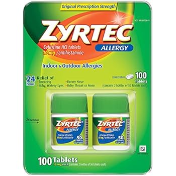 Zyrtec start how long
