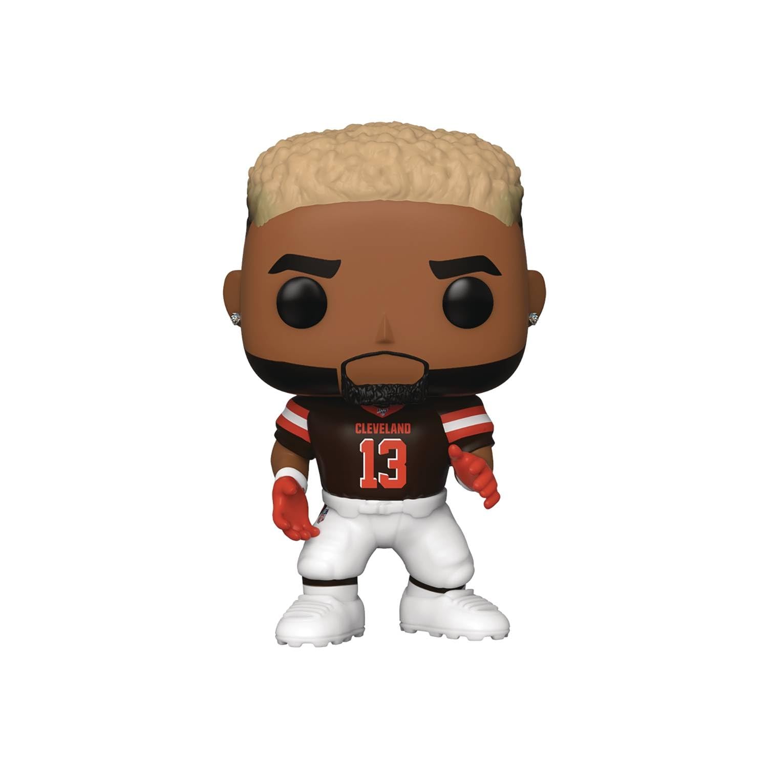 Funko POP! NFL: Browns-Odell Beckham Jr. - (Home Jersey) - Collectable Vinyl Figure - Gift Idea - Official Merchandise - Toys for Kids & Adults - Sports Fans - Model Figure for Collectors and Display