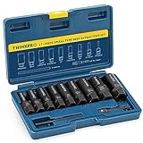 THINKPRO 11-Piece Spiral Deep Bolt Extractor