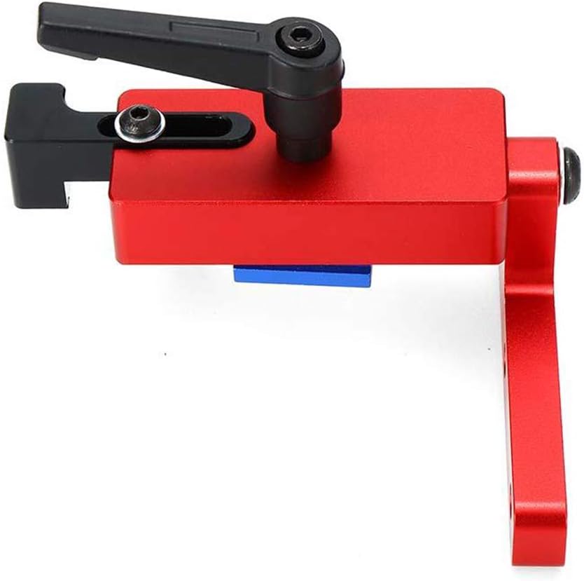 ​Mitre Track Stop, 30mm/45mm ​Miter T-Slot Tracks Woodworking DIY Manual Tools Miter Protective Quick Handle Kit for T-Slot T-Tracks​(90mm)