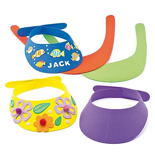 foam sun visor hats