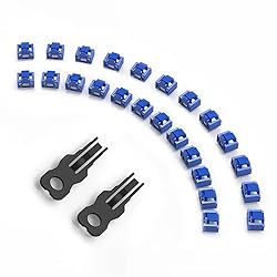 24Pcs RJ45 Port Lock with 2 Keys, ZoeRax Locking
