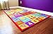 Furnish my Place 740 ABC with Numbers ABC Area Rug for Kids | Educational Alphabet Letter & Numbers | Nurseries Kindergarten | Play Area | Multicolor (3'3
