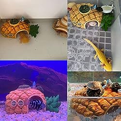 Tfwadmx Aquarium Pineapple Shape Decorations Resin