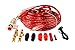 4 Gauge Amp Kit Amplifier Install Wiring Complete 4Ga Wire Red Performance AMP