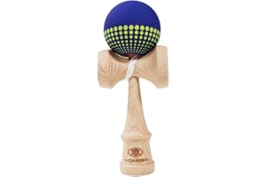 Yomega Pro Model Kendama - The Traditional Japanese Toss and Catch Skill Game with Rubberized Paint for Easier Skill Building