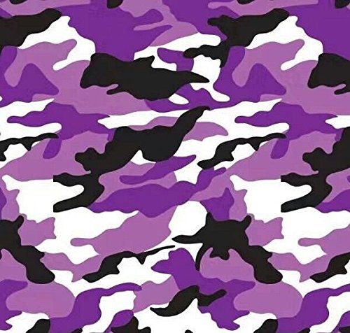Hydrographic Film - Water Transfer Printing - Hydro Dipping - ARMY CAMO PURPLE - 1 Meter