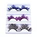 KLOUD City 5 Pairs Deluxe Party Stage Feather False Eyelashes Eye Lashes