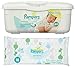 Pampers Baby Wipes Tub, Sensitive 64 ct + Bonus Travel Pack 18 ct