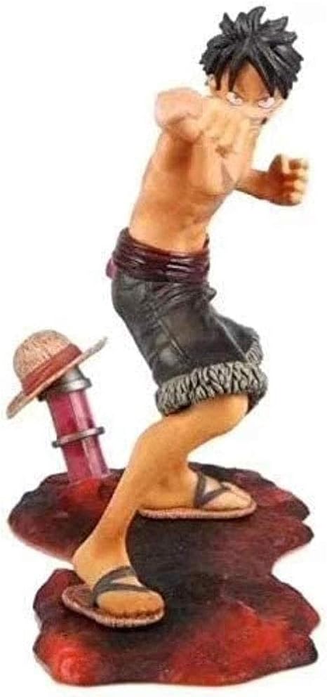 Amazon Co Jp Jkmqa おもちゃ アニメ彫刻ワンピースゼファーバトルモンキー D ルフィ完成品フィギュア 高7 08インチアニメフィギュアモデルキットのホームデコレーションアニメモデル ホーム キッチン