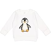 inktastic Cute Penguin Toddler Sweatshirt