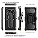 Galaxy Note 8 Case, eSamcore Full Body Protection Shockproof Case Cover with Rugged Heavy Duty Holster Clip Kickstand [WITHOUT Built-in Screen Protector] for Samsung Note 8 2017 [BLACK]