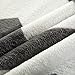 MEROUS Flannel Fleece Blankets 330GSM Microfiber Lightweight All Season Blankets for Bed,Couch and Sofa-Soft,Warm,Easy Care (Gray,King 108 by 90 Inch)