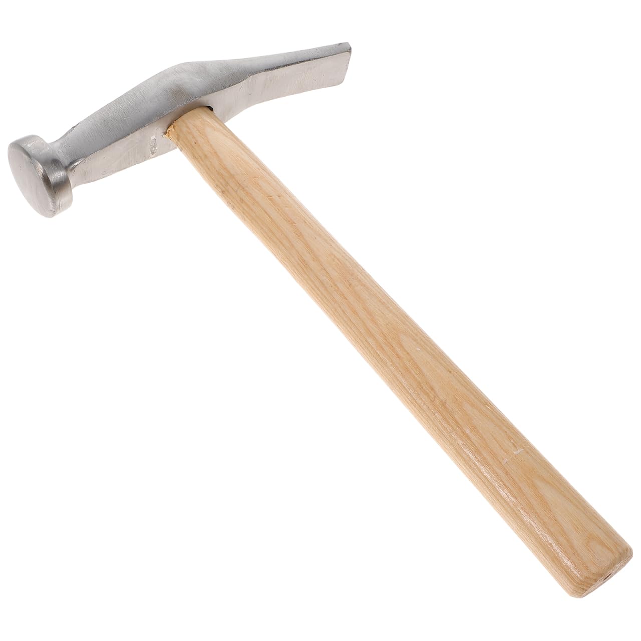 DOITOOL Shoe Hammer for Repair and Shoemaking Rust-Resistant Metal Head with Wooden Handle Professional Cobbler Hammer for Leather Work and Shoe Repair Tools
