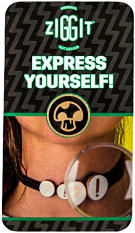 Ziggit - Boomer - Gold &amp; Black - For Clothes/Shoelaces/Chokers/Bras/Bikinis/Headbands/Belt Loops/Anything Else You Can Think Of!
