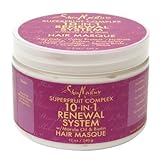 Shea Moisture Superfruit Complex 10 in 1 Renewal System with Marula Oil and Biotin Hair Masque 12 Oz