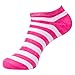 HOT FEET 6, 18 Pack - No Show Socks for Women, Thin Low Cut Ankle Socks for Teens and Girls, Athletic Socks - Size 4-10, Stripes/Dots/Solid