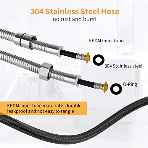 Handheld Bidet Sprayer for Toilet, Adjustable Sprayer, Toilet Handheld Bidet Sprayer kit with 304 Stainless Steel and… - Image 3