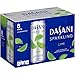 DASANI Sparkling, Lime, 12 fl oz, 8 Pack