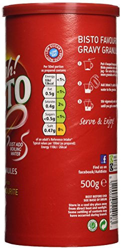BISTO ORIGINAL GRAVY GRANULES 500G
