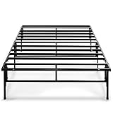 Zinus 14 Inch Easy To Assemble SmartBase Mattress Foundation / Platform Bed Frame / Box Spring Replacement, Twin (Kitchen)