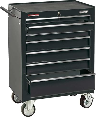 Draper 35743 26" Roller Cabinet 7 Drawer Sheet Steel Ball Bearing Runners