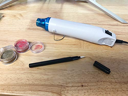 image for Pixiss Mini Embossing Heat Gun Electric 300W Portable Hot Air Gun for 