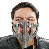 Xcoser Mad Prison Max Mask Cosplay PVC Half Face Adjustable Halloween Prop