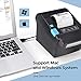 Thermal Printer with US Dollar Currency Money Detector, MUNBYN 80MM Pos Receipt Printer with USB LAN Serial Port for Home Business, Reception, Hotel, Shop, Supermarket ESC/POSthumb 3