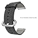 MoKo 20mm Universal Watch Band, Fine Woven Nylon Replacement Band Sport Strap for 20mm Sport Strap, Black